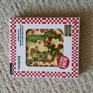 Loungefly / Nickelodeon Teenage Mutant Ninja Turtle Enamel Pin Set